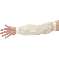Manchettes, 18", Coton, Blanc Northern Industrial Supply Inc.