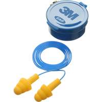 Bouchons d'oreilles pr&eacute;moul&eacute;s E-A-R Ultrafit, Avec cordon, Paire - Boîtier en plastique, 25 dB NRR, Taille unique Northern Industrial Supply Inc.