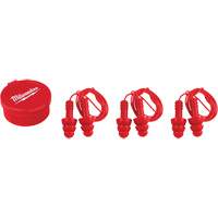 Bouchons doreilles r&eacute;utilisables, Avec cordon, Paire - Boîtier en plastique, 26 dB NRR, Taille unique Northern Industrial Supply Inc.