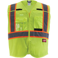 Flagman Safety Vest, High Visibility Lime-Yellow, Medium/Small Northern Industrial Supply Inc.