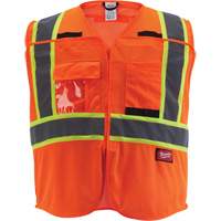 Flagman Safety Vest, High Visibility Orange, Medium/Small Northern Industrial Supply Inc.