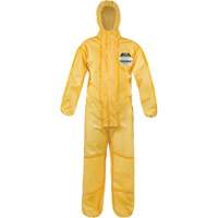 ChemMax&reg; 1 Coveralls, Polyethylene/Polypropylene, Small, Yellow Northern Industrial Supply Inc.