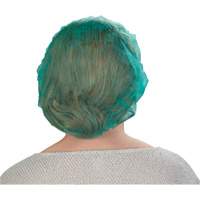 Bonnets bouffants, Polypropyl&egrave;ne, 21", Vert Northern Industrial Supply Inc.