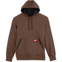 Midweight Pullover Hoodie, Men's, Small, Brown Northern Industrial Supply Inc.