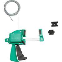 Green Clamping Cable Lockout, 8' Length Northern Industrial Supply Inc.
