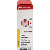 SmartCompliance&reg; Refill Adhesive Bandages, Rectangular/Square, 3", Fabric, Non-Sterile Northern Industrial Supply Inc.