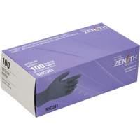 Gants jetables de calibre m&eacute;dical, Moyen, Nitrile, 6 mils, Sans poudre, Noir, Classe 2 Northern Industrial Supply Inc.