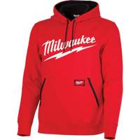 Midweight Pullover Hoodie with Milwaukee&reg; Logo, Men's, Small, Red Northern Industrial Supply Inc.