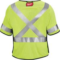 Breakaway Mesh Safety Vest, Black/High Visibility Lime-Yellow, Medium/Small Northern Industrial Supply Inc.