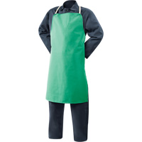Tablier en coton ignifuge Weldlite, Salopette, 36" lo, Vert Northern Industrial Supply Inc.