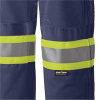 6003P Pantalon de s&eacute;curit&eacute; routi&egrave;re, Polyester, T-petit, Bleu marin Northern Industrial Supply Inc.
