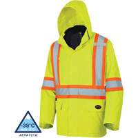 5633 Manteau 3 en 1 The Rock, Jaune lime haute visibilit&eacute;, T-petit Northern Industrial Supply Inc.