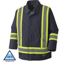 5535A Manteau en toile de coton matelass&eacute;e, Bleu marin, Petit Northern Industrial Supply Inc.