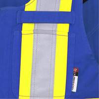 7714 FR-Tech&reg; Flame-Resistant Overalls, Small, Royal Blue Northern Industrial Supply Inc.
