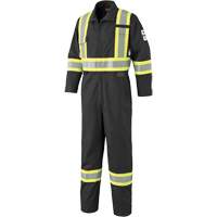 7702BKT FR-Tech&reg; Arc-Rated Coverall, Size 40 (Tall), Black, 10 cal/cm² Northern Industrial Supply Inc.