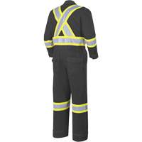 7702BKT FR-Tech&reg; Arc-Rated Coverall, Size 40 (Tall), Black, 10 cal/cm² Northern Industrial Supply Inc.