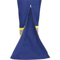 7706 FR-Tech&reg; Flame-Resistant Coverall with Leg Zippers, Size 36, Royal Blue, 9.7 cal/cm² Northern Industrial Supply Inc.