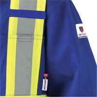 7706T FR-Tech&reg; Flame-Resistant Coverall with Leg Zippers, Size 40 (Tall), Royal Blue, 9.7 cal/cm² Northern Industrial Supply Inc.