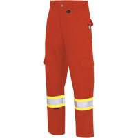 7765 FR-Tech&reg; 88/12 Arc Rated High-Visibility Safety Cargo Pants, 32, x 34, High Visibility Orange, 10 cal/cm² Northern Industrial Supply Inc.