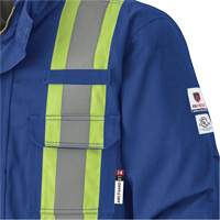 5523 Flame-Resistant Safety Parka, Small, Royal Blue, 58 cal/cm² Northern Industrial Supply Inc.