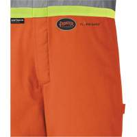 5534A Flame-Resistant Quilted Safety Overalls, Small, Orange Northern Industrial Supply Inc.