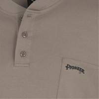 331 FR Interlock Henley Shirt, Small, Beige Northern Industrial Supply Inc.