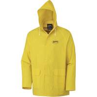 577J Veste imperm&eacute;able, Polyester/PVC, Petit, Jaune Northern Industrial Supply Inc.