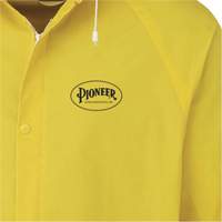 577J Veste imperm&eacute;able, Polyester/PVC, Petit, Jaune Northern Industrial Supply Inc.