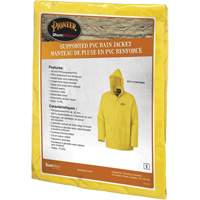 577J Veste imperm&eacute;able, Polyester/PVC, Petit, Jaune Northern Industrial Supply Inc.