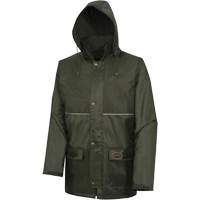 D8120J Manteau &agrave; capuchon ind&eacute;chirable Nailhead pour planteur d'arbres, Polyester/PVC, T-petit, Vert Northern Industrial Supply Inc.