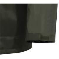 D8120J Manteau &agrave; capuchon ind&eacute;chirable Nailhead pour planteur d'arbres, Polyester/PVC, T-petit, Vert Northern Industrial Supply Inc.