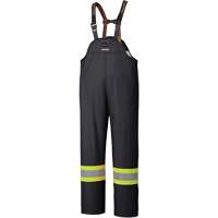 5895BK Salopettes extensibles imperm&eacute;ables et ignifuges, T-petit, Noir Northern Industrial Supply Inc.