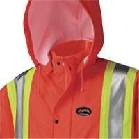 5896 Manteau long imperm&eacute;able et ignifuge, Petit, Orange haute visibilit&eacute; Northern Industrial Supply Inc.
