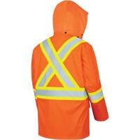 5892PKT High-Visibility FR Waterproof Safety Jacket, X-Small, High Visibility Orange Northern Industrial Supply Inc.