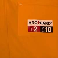 5880 FR/Arc-Rated Waterproof Rain Jacket, X-Small, High Visibility Orange, 10 cal/cm² Northern Industrial Supply Inc.