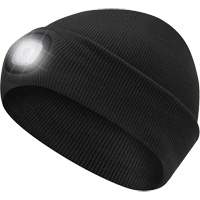 5678 Tuque en tricot avec lampe frontale &agrave; DEL, Doublure en Molleton, Taille unique, Noir Northern Industrial Supply Inc.