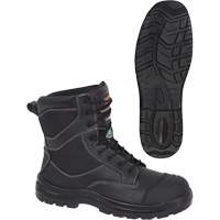1050 Black Composite Safety Work Boots, Leather, Size 14, Impermeable Northern Industrial Supply Inc.