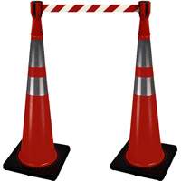 2308 Traffic Cone Topper with 10' Barricade Tape Northern Industrial Supply Inc.