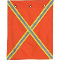 353 Flag with Reflective Tape, Polyester Northern Industrial Supply Inc.
