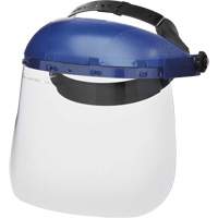 390 Premium Series Single Crown Uncoated Faceshield, Acetate, Ratchet Suspension Northern Industrial Supply Inc.