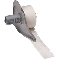 &eacute;tiquettes enveloppantes auto-adh&eacute;sives pour fils et c&acirc;bles, Vinyle, 0,5" lo x 0,75" h, Blanc Northern Industrial Supply Inc.