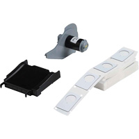 &eacute;tiquettes sur&eacute;lev&eacute;s pour panneaux, Polyester, 1,2" lo x 1,9" h, Blanc Northern Industrial Supply Inc.