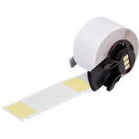 &eacute;tiquettes enveloppantes auto-adh&eacute;sives pour fils et c&acirc;bles, Vinyle, 1" lo x 2,5" h, Blanc Northern Industrial Supply Inc.