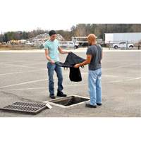 Barri&egrave;re flottante contre les Archaea Ultra-Drain Guard, Bior&eacute;m&eacute;diation/Huile & s&eacute;diments, 48" lo x 36" la Northern Industrial Supply Inc.