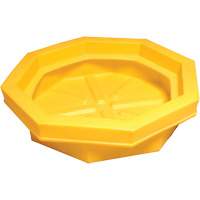 Ultra-Drum Tray sans grille, 32" lo x 32" la x 8,1" h, Cap. de d&eacute;versement 22,8 gal. US Northern Industrial Supply Inc.