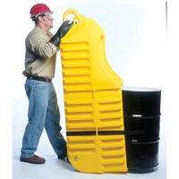 Drum Dolly, 26.5" L x 26.5" W x 5" H, 800 US gal. Spill Cap. Northern Industrial Supply Inc.