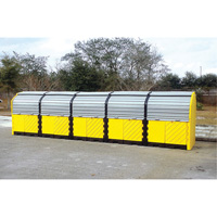 P20 Plus Ultra-Hard Top Spill Pallets&reg; without Drain, 312" L x 79" W x 62" H, 9000 lbs. Load Capacity Northern Industrial Supply Inc.