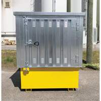 Couvercle rigide en acier Ultra-IBC, 71,1" lo x 83,1" la x 66,3" h, Capacit&eacute; de charge 5640 lb Northern Industrial Supply Inc.