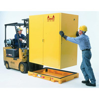 Double Drum Ultra-Safety Cabinet Bladder System&reg;, 63" L x 38.5" W x 6.3" H, 3000 lbs. Load Capacity Northern Industrial Supply Inc.