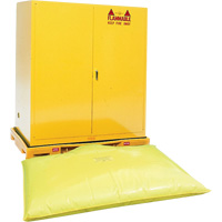 Double Drum Ultra-Safety Cabinet Bladder System&reg;, 63" L x 38.5" W x 6.3" H, 3000 lbs. Load Capacity Northern Industrial Supply Inc.